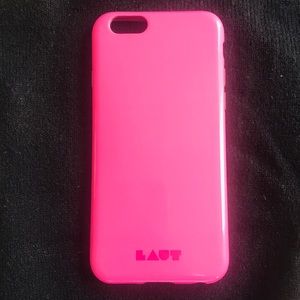 iPhone 6  hot pink case